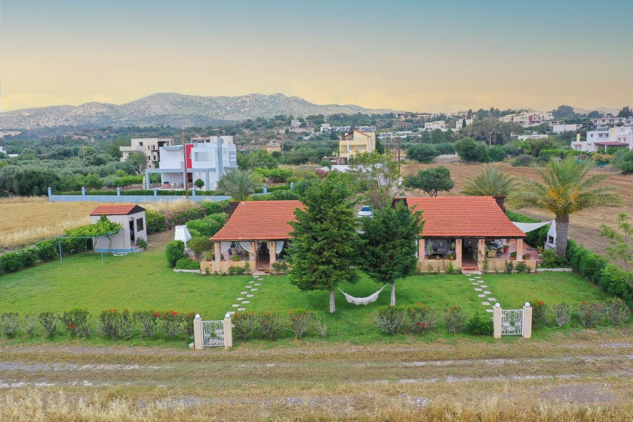 Aelia Sea View Bungalow Gennadi Esterno foto